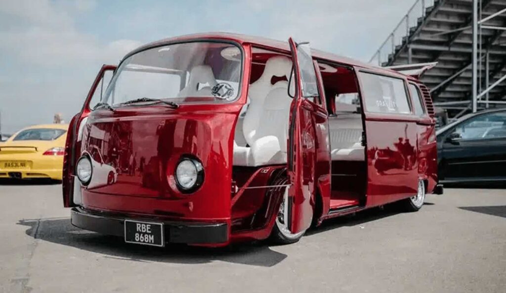 Red Camper Van Pro Blocks